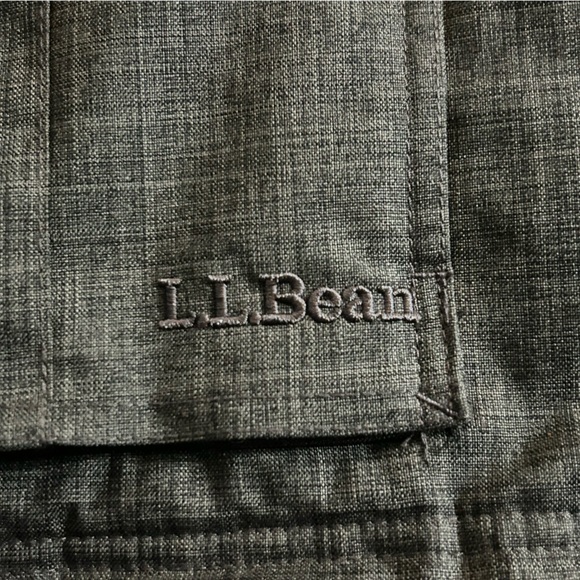 LL Bean Mens Baxter State Hooded Parka Coat Down Jacket Size XXL Reg Charcoal - Picture 3 of 16